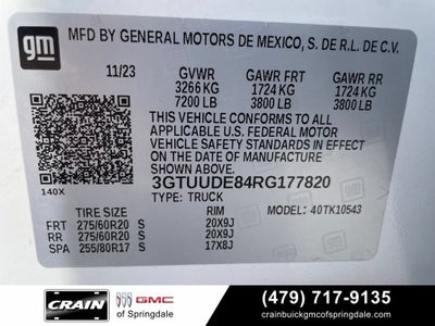 2024 GMC Sierra 1500 SLT