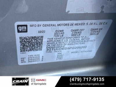 2023 GMC Sierra 1500 SLT
