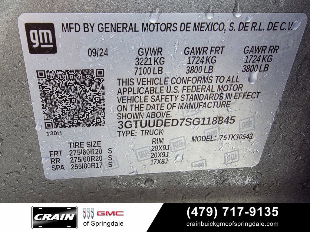 2025 GMC Sierra 1500 SLT