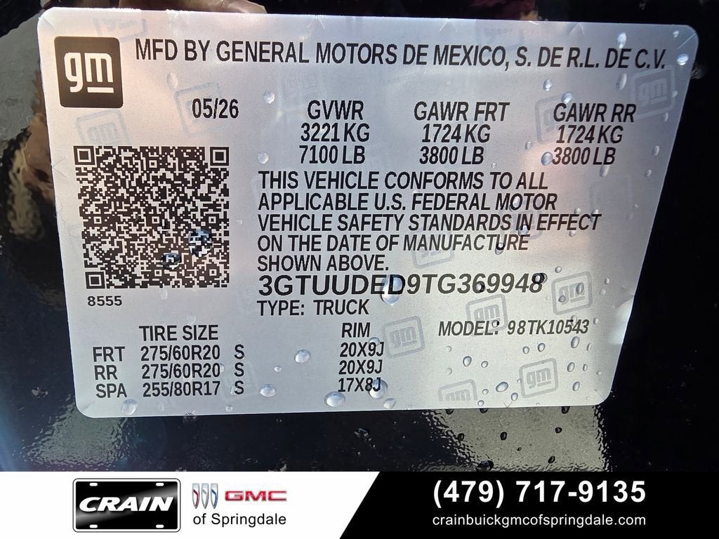 2026 GMC Sierra 1500 SLT