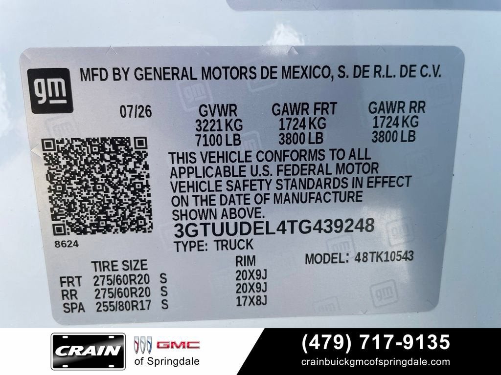 2026 GMC Sierra 1500 SLT
