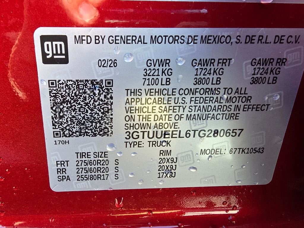 2026 GMC Sierra 1500 AT4