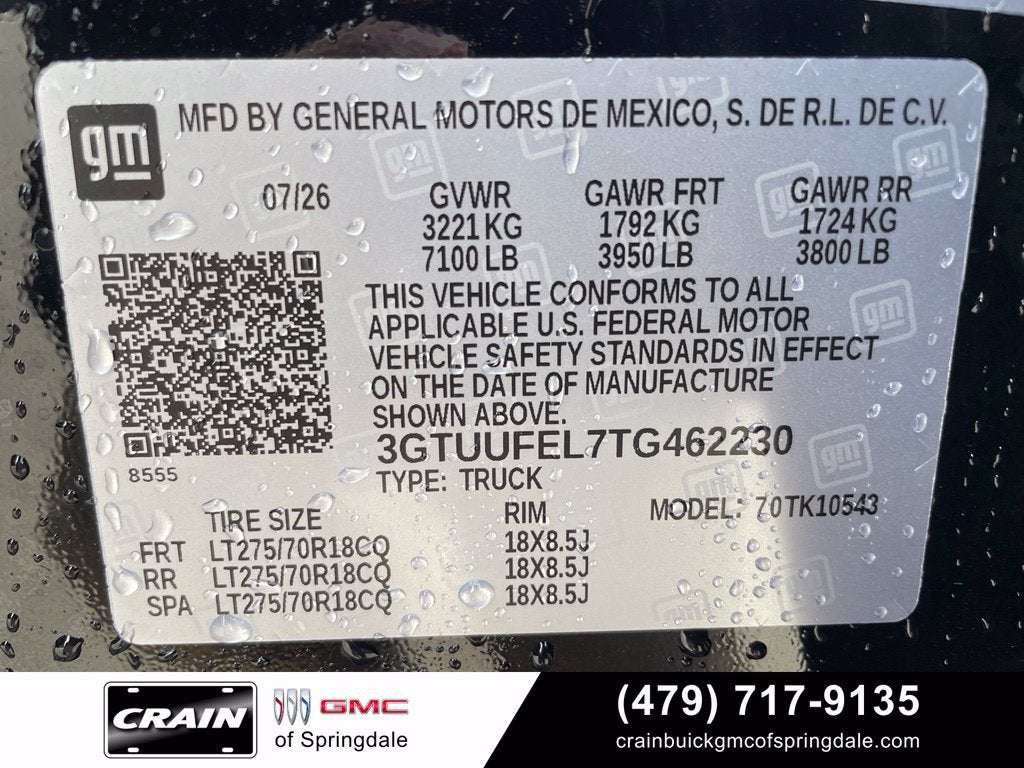 2026 GMC Sierra 1500 AT4X