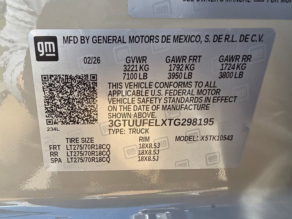 2026 GMC Sierra 1500 AT4X