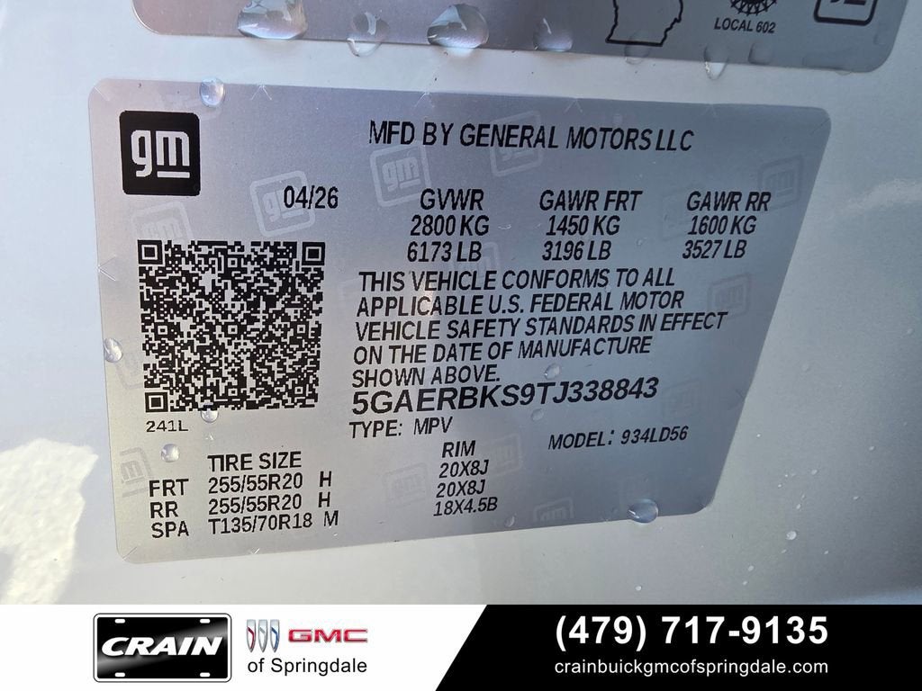 2026 Buick Enclave Sport Touring