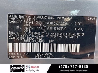 2026 Toyota Grand Highlander Hybrid MAX Limited