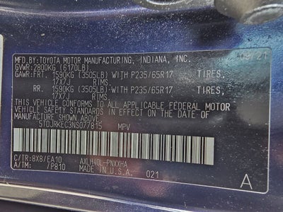 2022 Toyota Sienna XLE