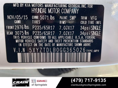 2016 Hyundai Santa Fe Sport 4DR AWD 2.4