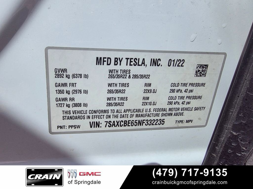 2022 Tesla Model X Plaid