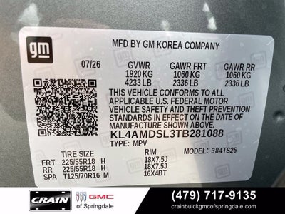 2026 Buick Encore GX Sport Touring