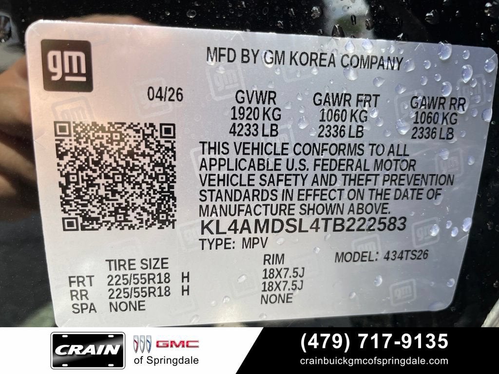 2026 Buick Encore GX Sport Touring