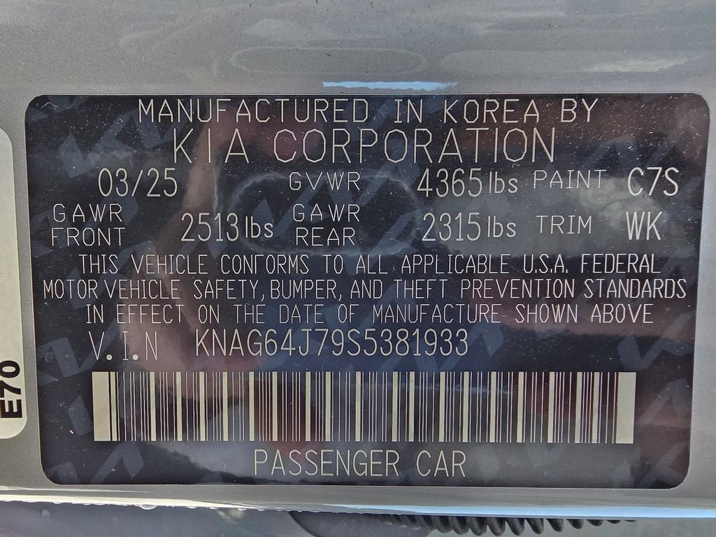 2025 Kia K5 GT-Line