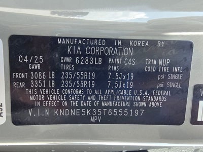 2026 Kia Carnival SX Prestige