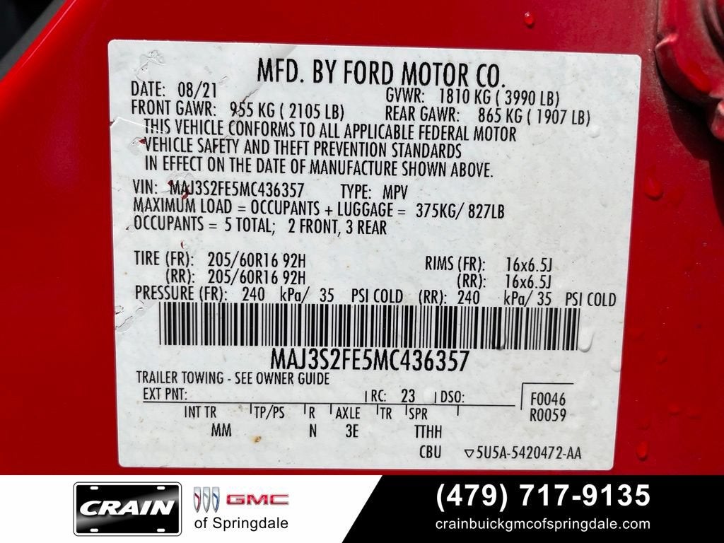 2021 Ford EcoSport S