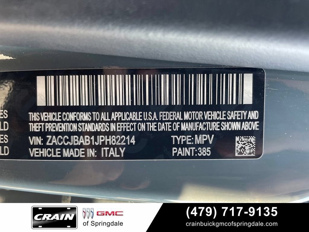 2018 Jeep Renegade Upland Edition