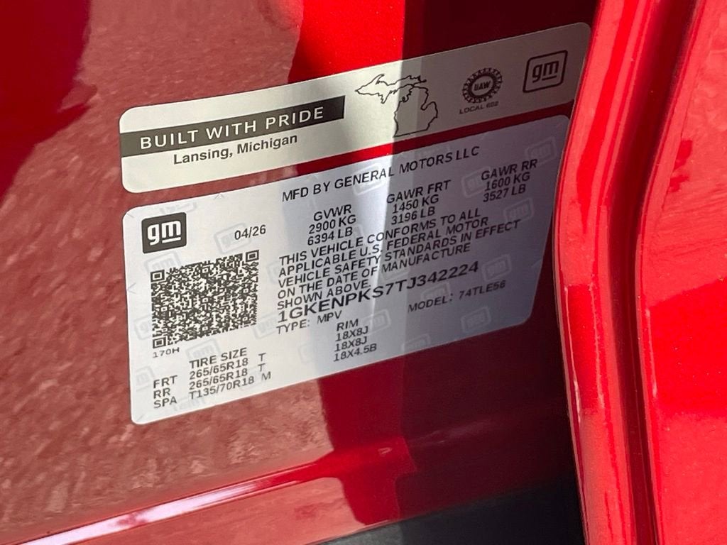 2026 GMC Acadia AT4