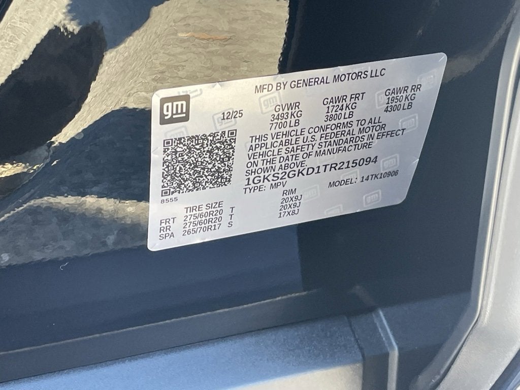 2026 GMC Yukon XL Elevation