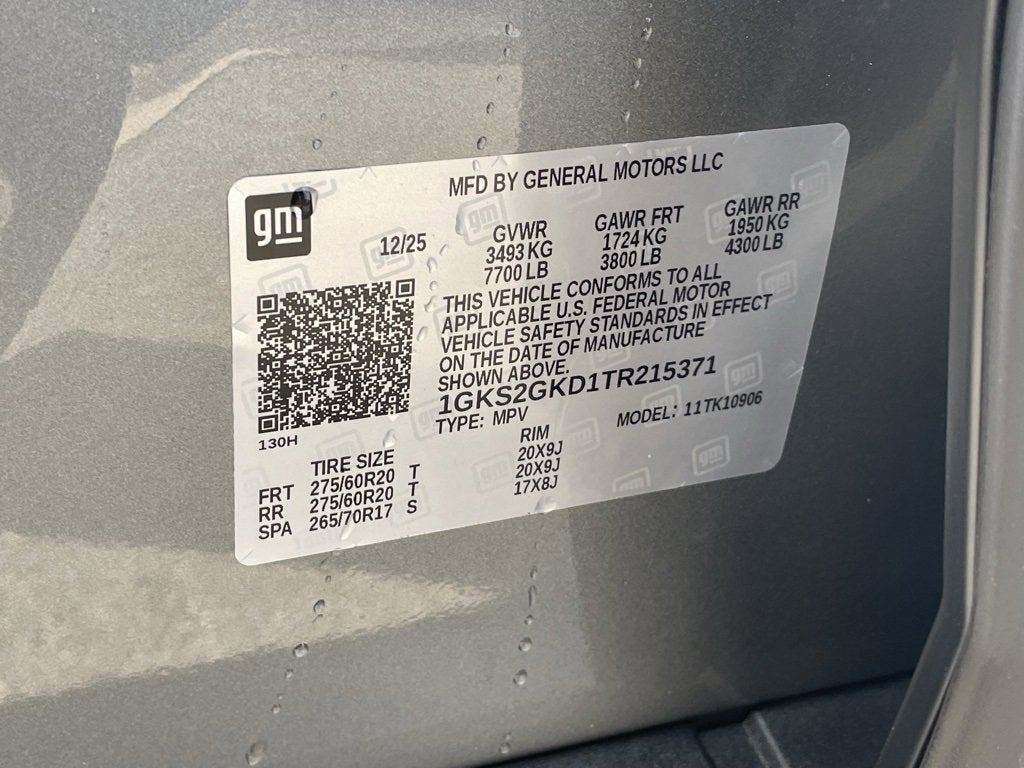 2026 GMC Yukon XL Elevation