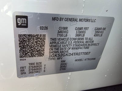 2026 GMC Yukon XL Elevation