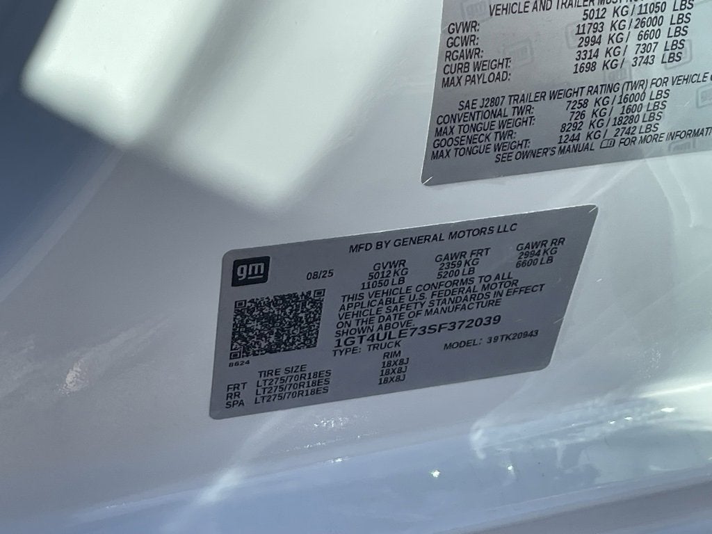 2025 GMC Sierra 2500 HD Pro