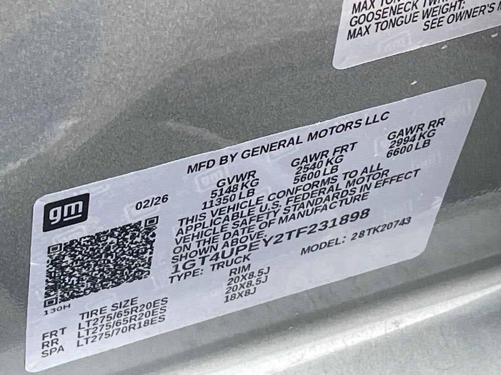 2026 GMC Sierra 2500 HD AT4
