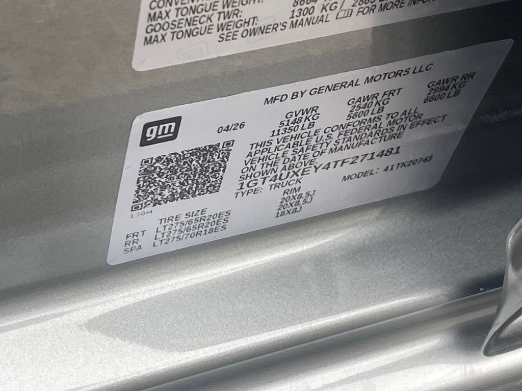 2026 GMC Sierra 2500 HD Denali Ultimate