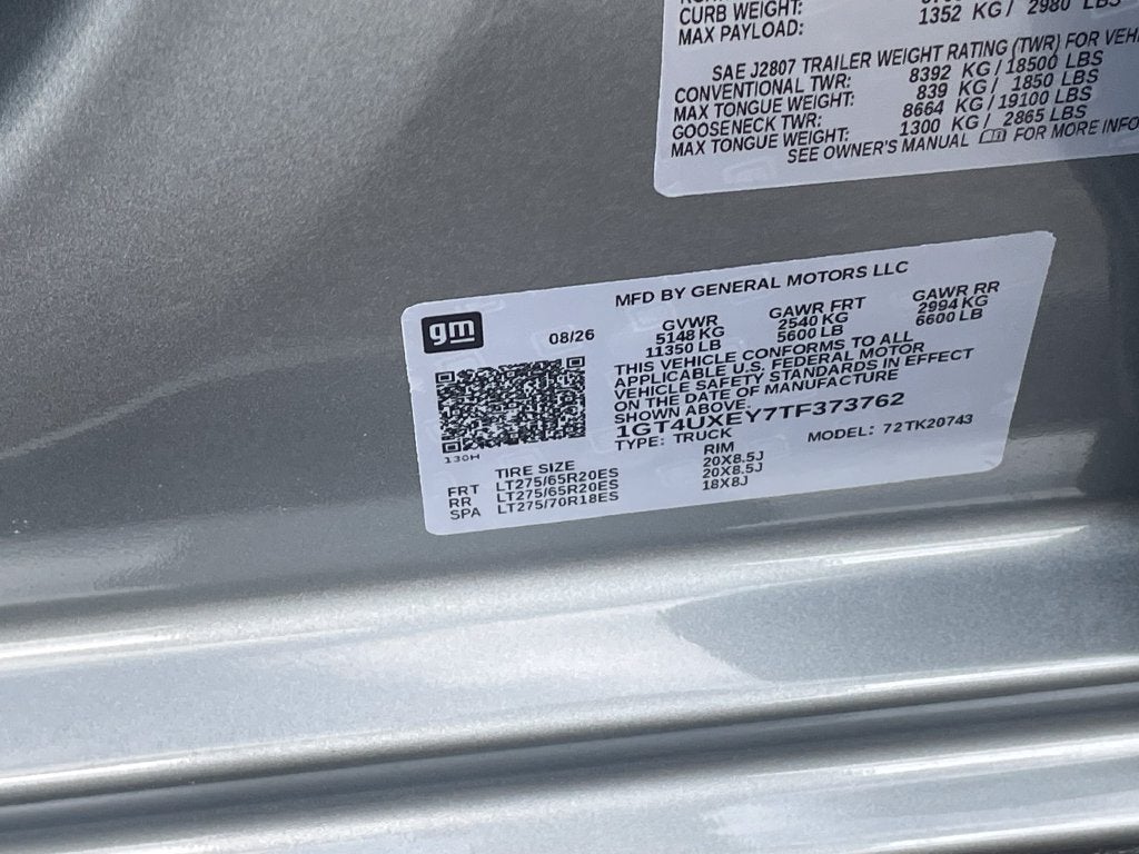 2026 GMC Sierra 2500 HD Denali Ultimate
