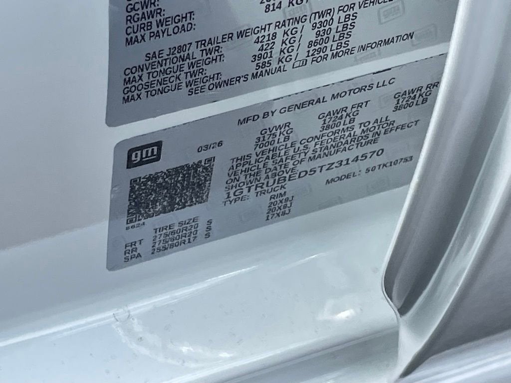 2026 GMC Sierra 1500 SLE