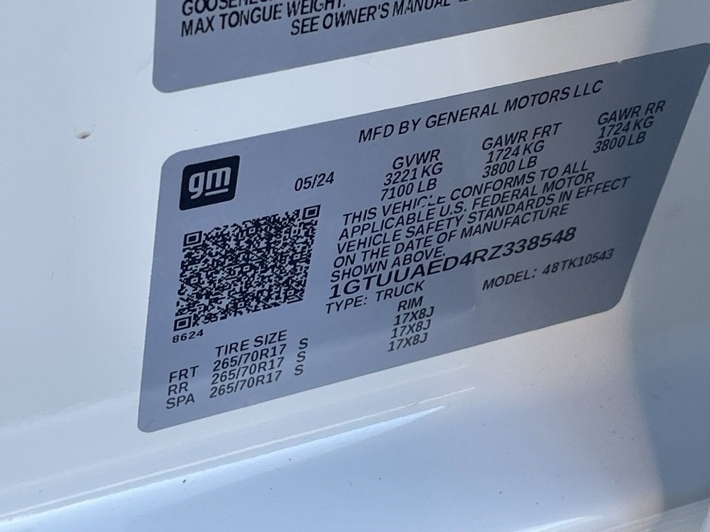 2024 GMC Sierra 1500 Pro