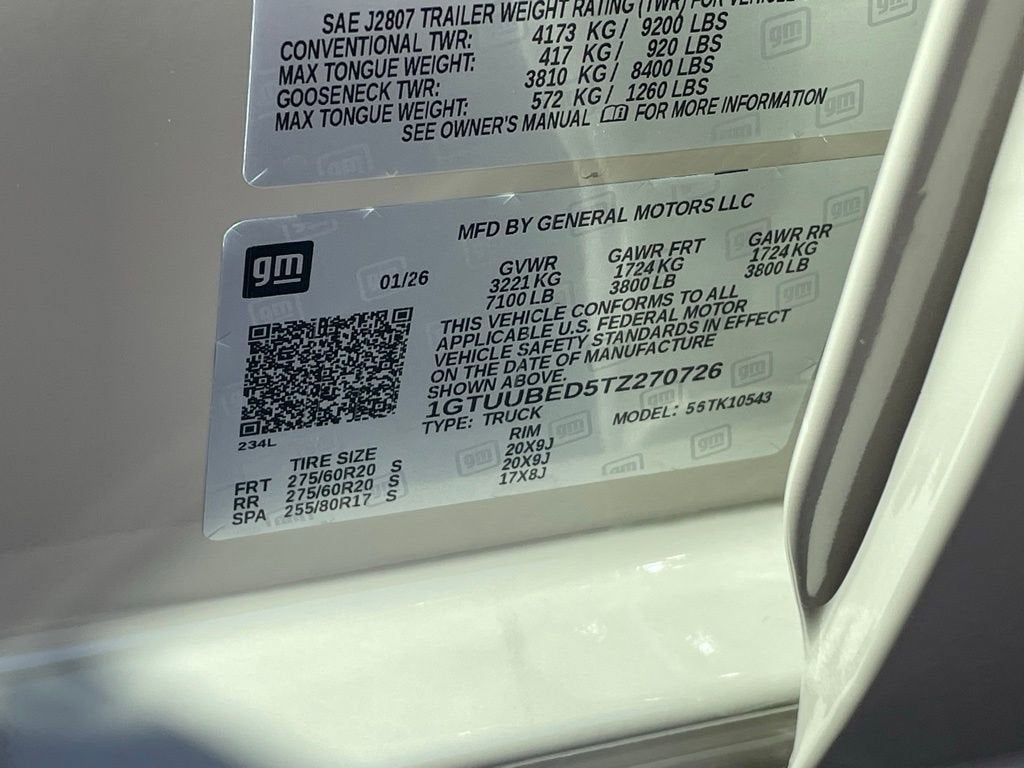 2026 GMC Sierra 1500 SLE