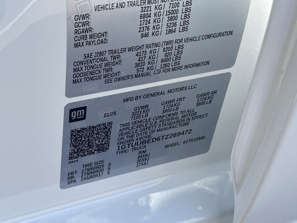 2026 GMC Sierra 1500 SLE