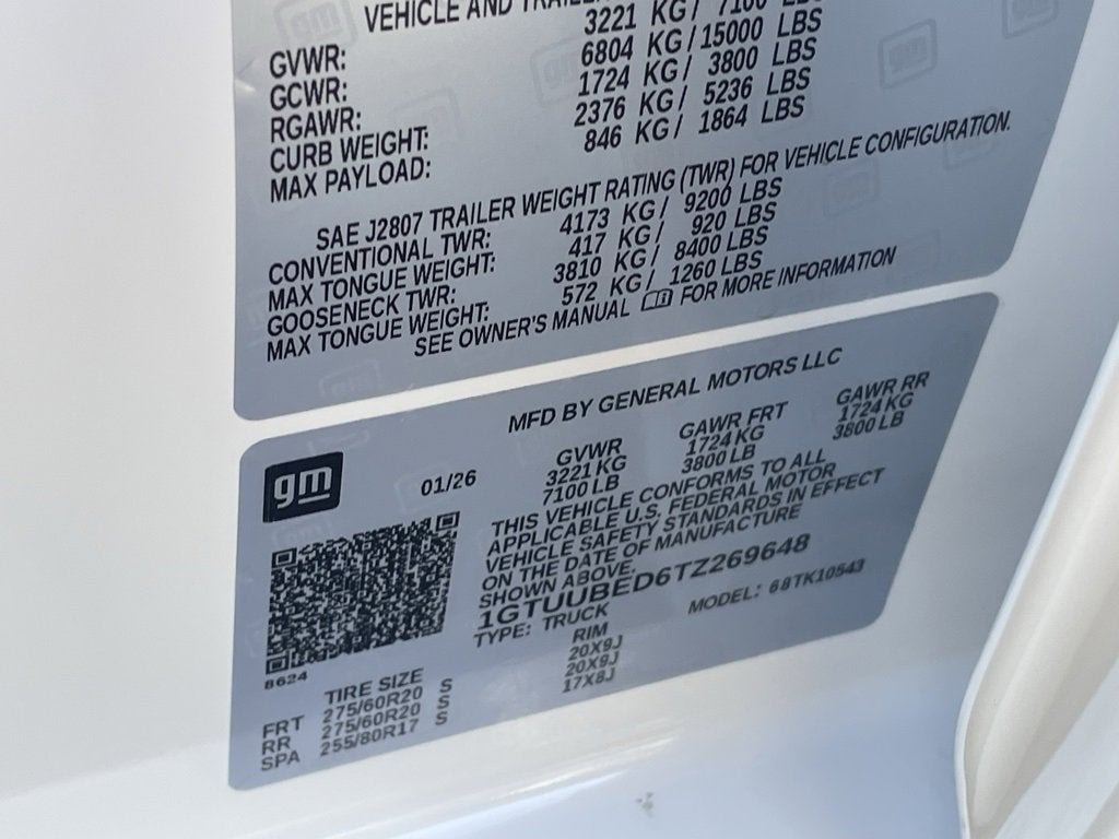 2026 GMC Sierra 1500 SLE