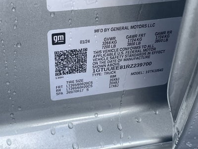 2024 GMC Sierra 1500 AT4