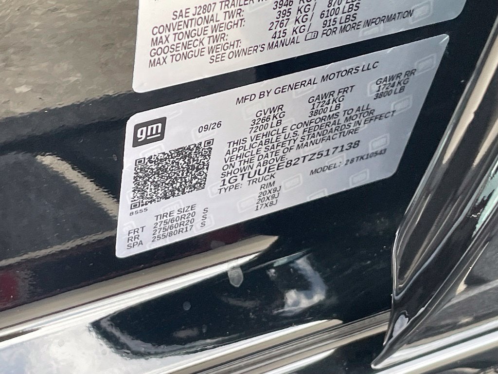 2026 GMC Sierra 1500 AT4