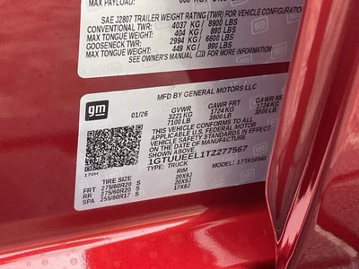 2026 GMC Sierra 1500 AT4