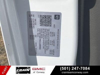 2025 GMC Savana Cargo 2500 Work Van