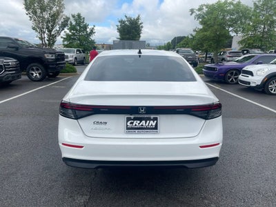 2025 Honda Accord Sedan SE