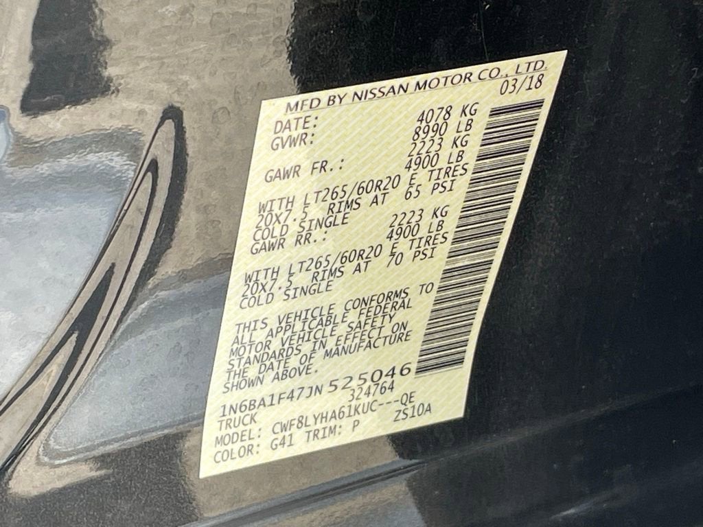 2018 Nissan Titan XD Platinum Reserve