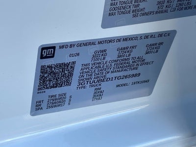 2026 GMC Sierra 1500 SLE