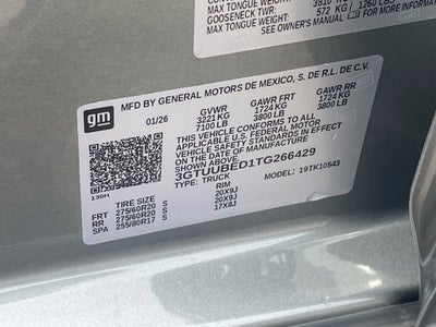 2026 GMC Sierra 1500 SLE