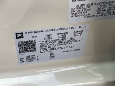 2026 GMC Sierra 1500 SLE