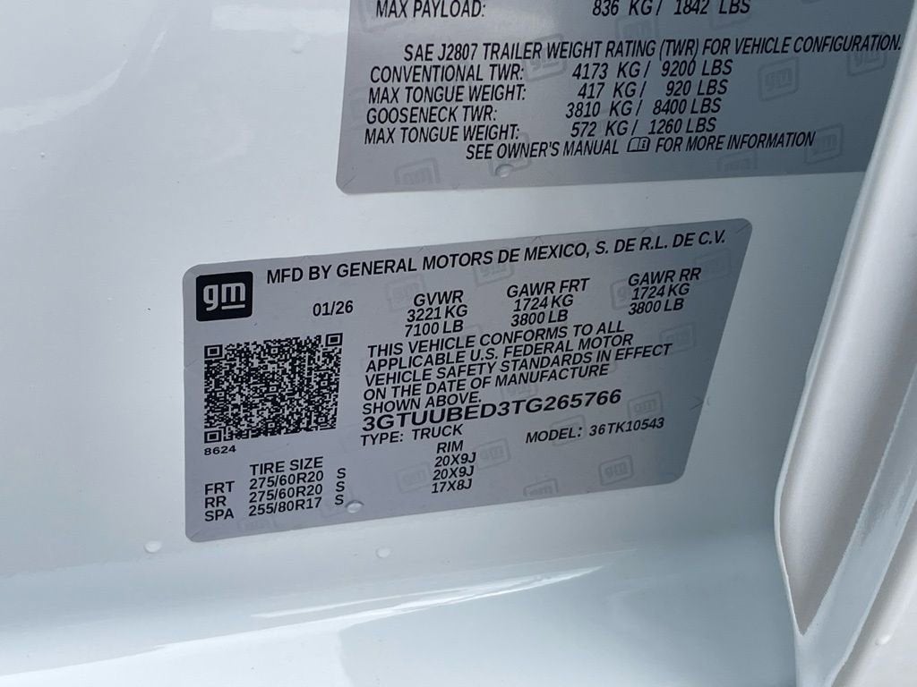 2026 GMC Sierra 1500 SLE