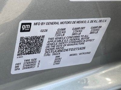 2026 GMC Sierra 1500 SLE