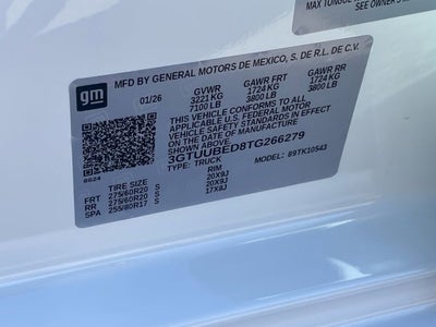 2026 GMC Sierra 1500 SLE