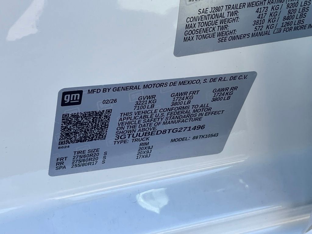 2026 GMC Sierra 1500 SLE