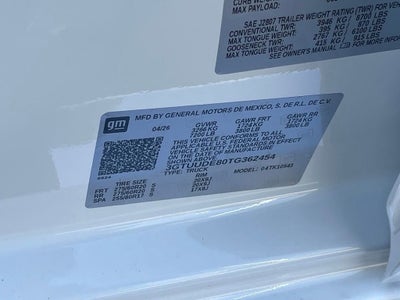 2026 GMC Sierra 1500 SLT