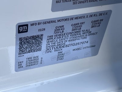 2026 GMC Sierra 1500 SLT