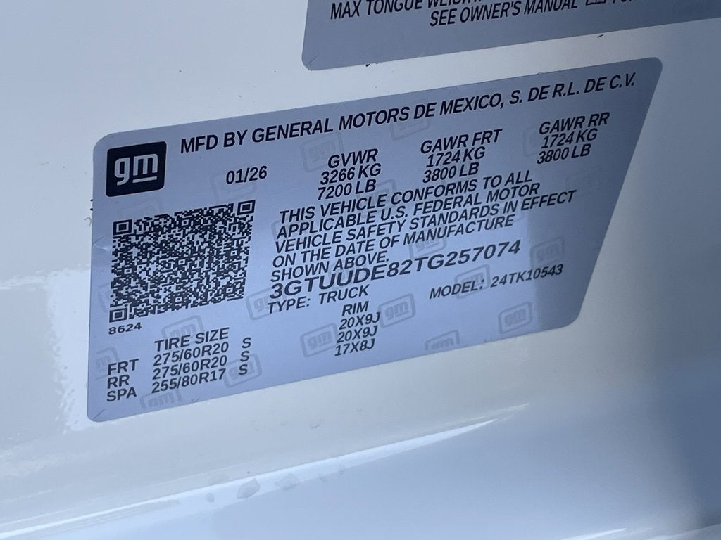 2026 GMC Sierra 1500 SLT