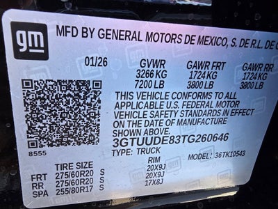 2026 GMC Sierra 1500 SLT