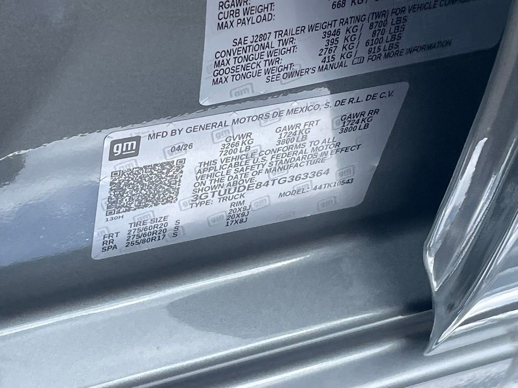 2026 GMC Sierra 1500 SLT